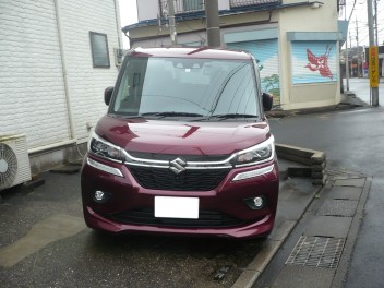 新車ソリオ納車です。