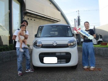 加古川市T様ワゴンＲスマイル納車式！