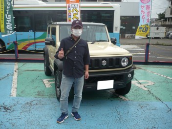 新車ジムニーシエラ納車しました。
