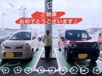 ご納車おめでとうございます！！！