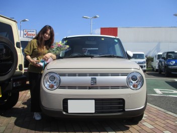 ★ご納車御礼★ラパンをご納車しました（・ｘ・）