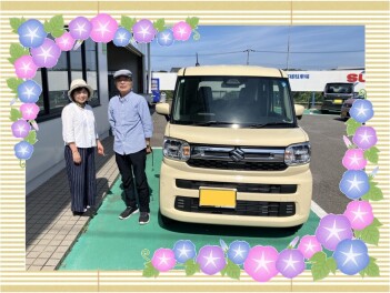 スペーシア納車させていただきました☆