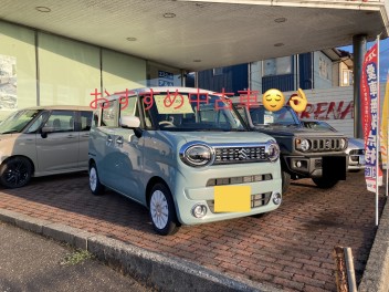 【ワゴンＲスマイル】中古車展示中です！！