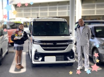 スペーシアカスタムご納車させていただきました☆彡