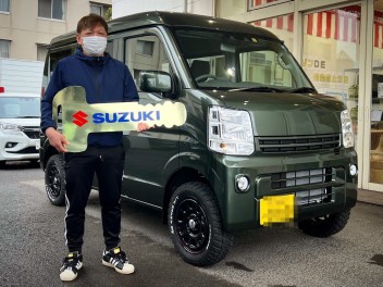 君津市のA様に エブリイ 御納車です★