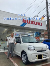 アルトご納車です