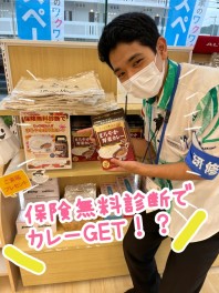 保険無料診断でカレーＧＥＴ！？