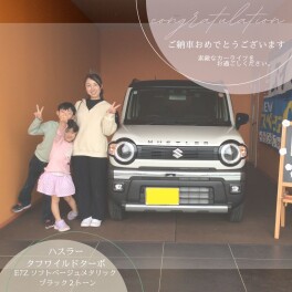 Ｙ様ハスラータフワイルドご納車です☆彡