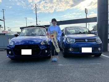 加古郡I様スイフトスポーツ納車式！