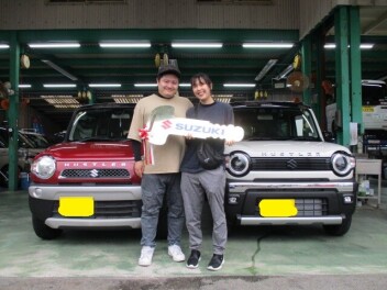 神戸市M様ハスラー納車式！