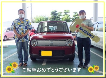 °˖✧祝✧˖°ラパンご納車！