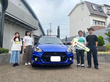 明石市N様スイフトスポーツ納車式！