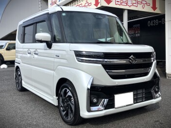 富津市にお住まいのY様にスペーシアカスタムをご納車いたしました。