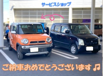 ハスラーご納車させていただきました☆彡