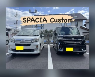 スペーシア　カスタム　ご納車です！！