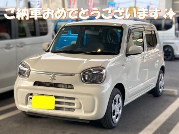 アルトご納車させていただきました☆彡