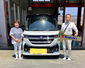 スペーシアカスタムご納車です