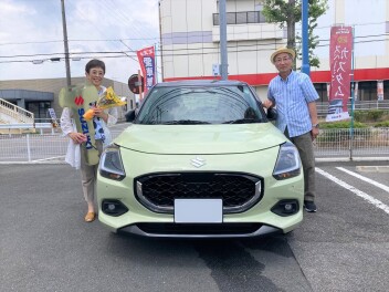 K様スイフトご納車ありがとうございました