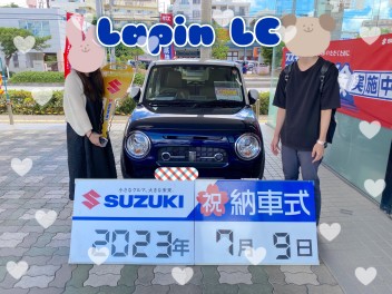 可愛すぎる・・・！ラパンLC納車しました★☆