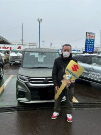 I様　ソリオご納車おめでとうございます！