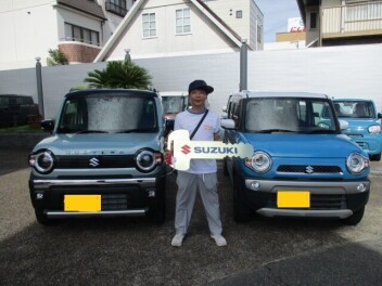 加古郡M様ハスラー納車式！