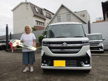 加古川市Y様スペーシアカスタム納車式！