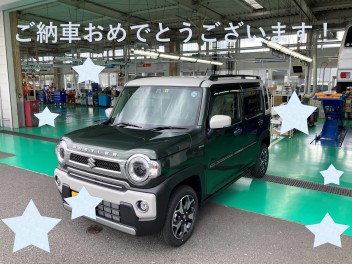 ハスラー　ＪスタイルＩＩ　２型 ご納車おめでとうございます☆