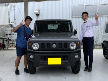 F様　ジムニーご納車おめでとうございます！