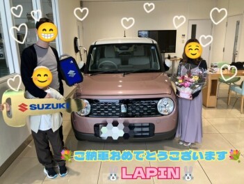 【祝】ラパンご納車♪