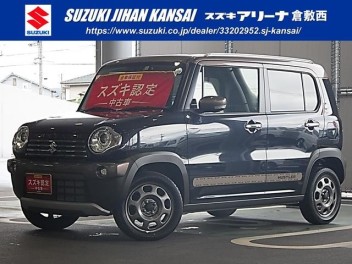 オススメ中古車情報　ハスラー　ワンダラー　ブラック２トーン　Ｈ３０年式　車検令和３年１１月　走行７０００ｋ　　全方位付き