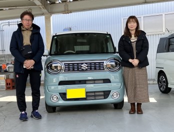 M様　ワゴンRスマイル　ご納車おめでとうございます！