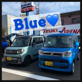 Blue！
