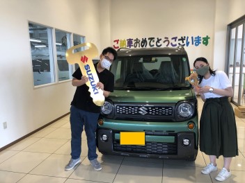 スペーシアギアご納車です！