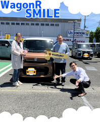 ワゴンRスマイルご納車です