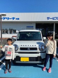 ハスラーにお子様たちも大満足です！