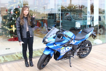 GSX250R　ABSご納車されたお客様に話を聞いてみた！！