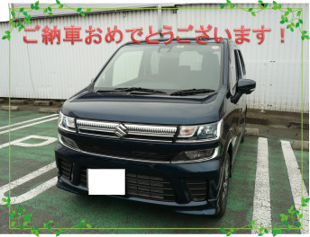 ✿ワゴンRご納車式✿