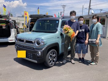 ハスラーのご納車、おめでとうございます！