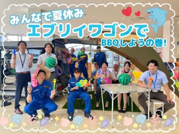 ディスプレイコンテスト　みんなでエブリイワゴンでＢＢＱしよう！の巻