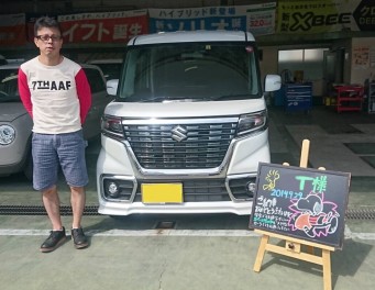 Ｔ様　スペーシアカスタムご納車