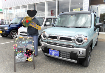 ハスラー特別仕様車！Ｊスタイル納車☆