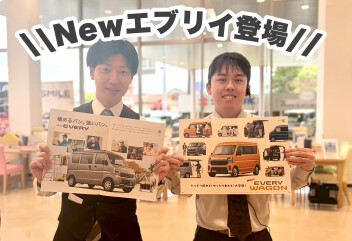 New　エブリイ登場！！