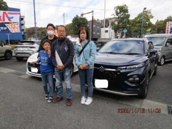 A様　ご納車おめでとうございます！