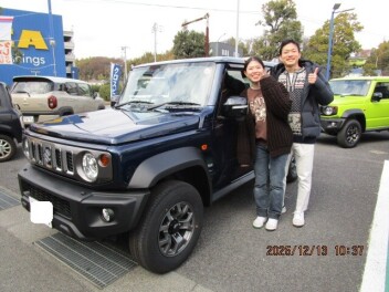 A様　ご納車おめでとうございます！