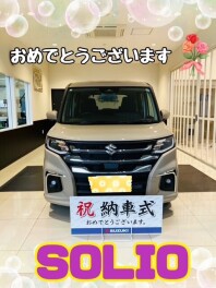 ＊ソリオ納車でした＊