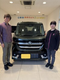 スペーシアカスタムをご納車致しました！！！