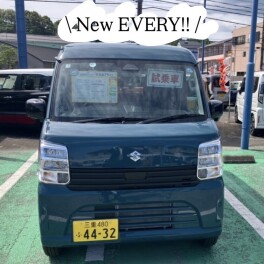 新型エブリイ試乗車ございます！！