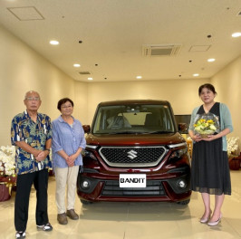 ご納車おめでとうございます【ソリオ　バンディット】