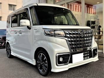 富津市にお住いのK様に、スペーシアカスタムをご納車いたしました。