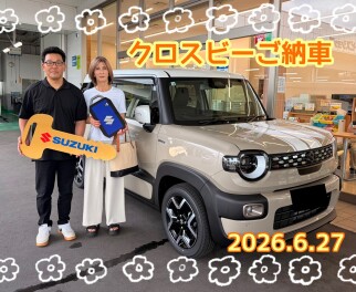 クロスビーご納車☆